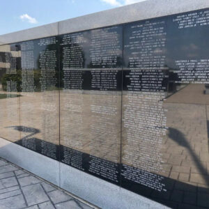 Distinguished Service Wall Engraving